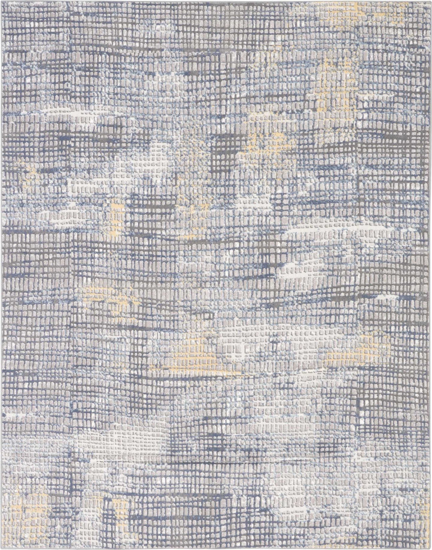 Nourison Home Urban Decor  Grey Ivory  Contemporary
