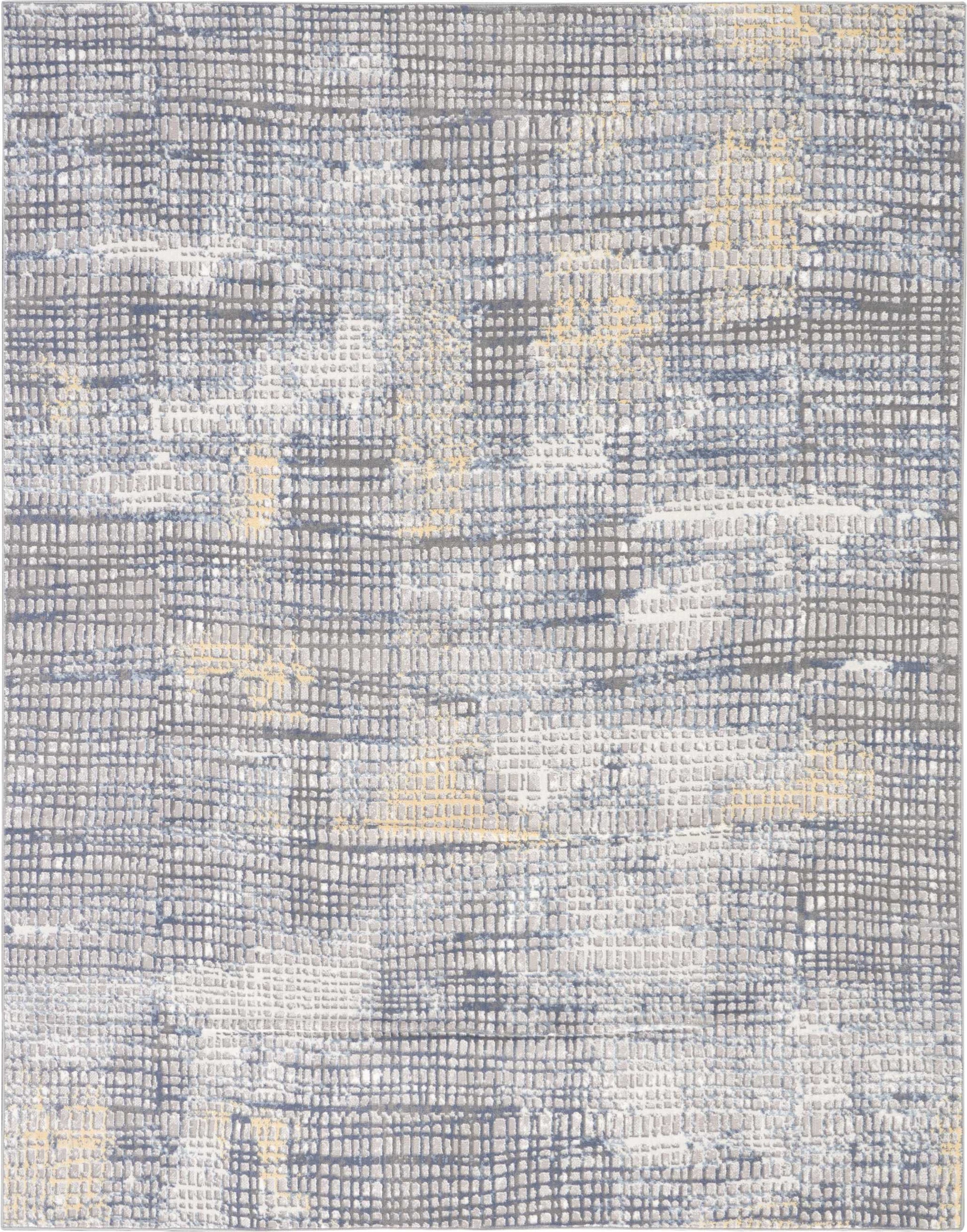 Nourison Home Urban Decor  Grey Ivory  Contemporary