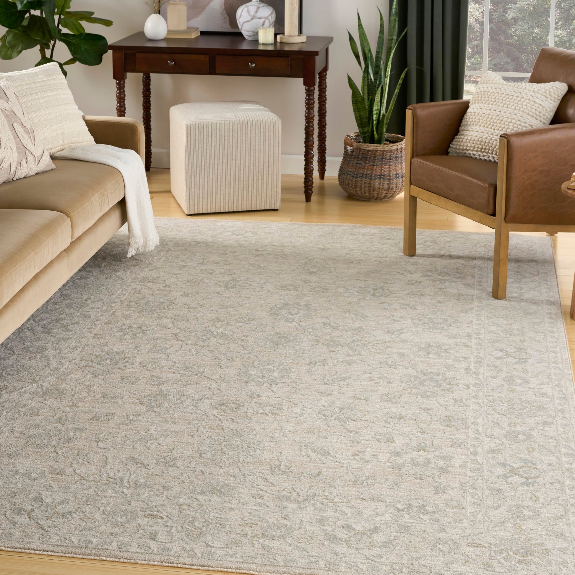 Nourison Home Envy  Cream  Traditional