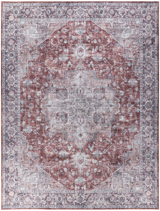 Nourison Home New Concept Washables  Ivory Brick  Traditional