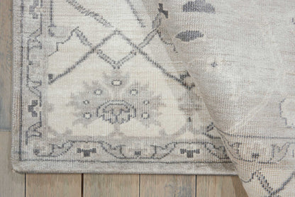 Nourison Home Aldora  Silver  Traditional