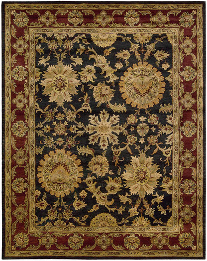 Nourison Home Jaipur  Black  Traditional