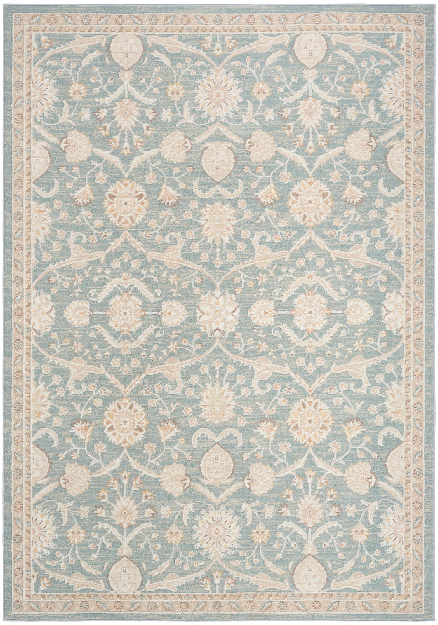 Nourison Home Isla  Blue  Traditional