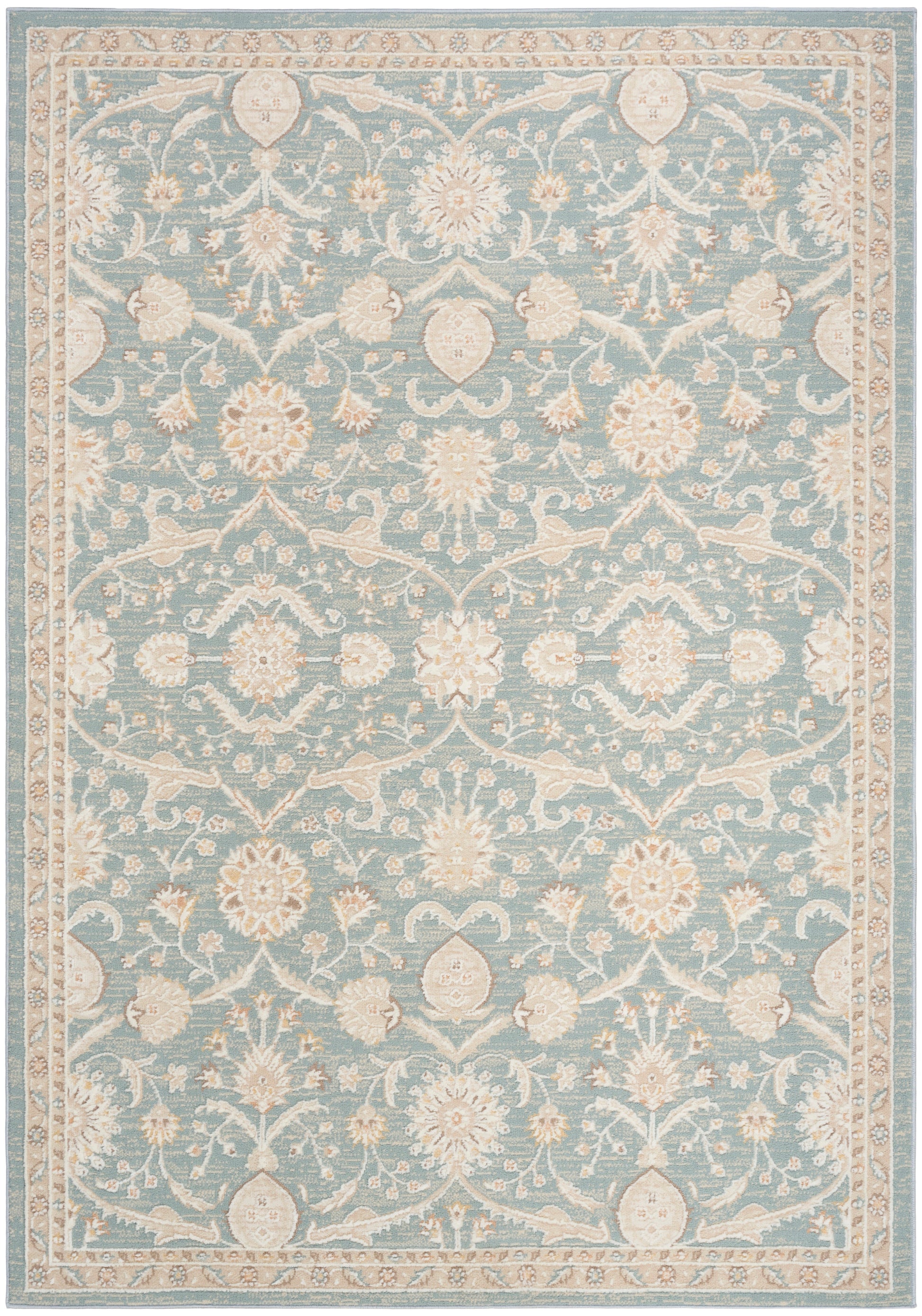 Nourison Home Isla  Blue  Traditional