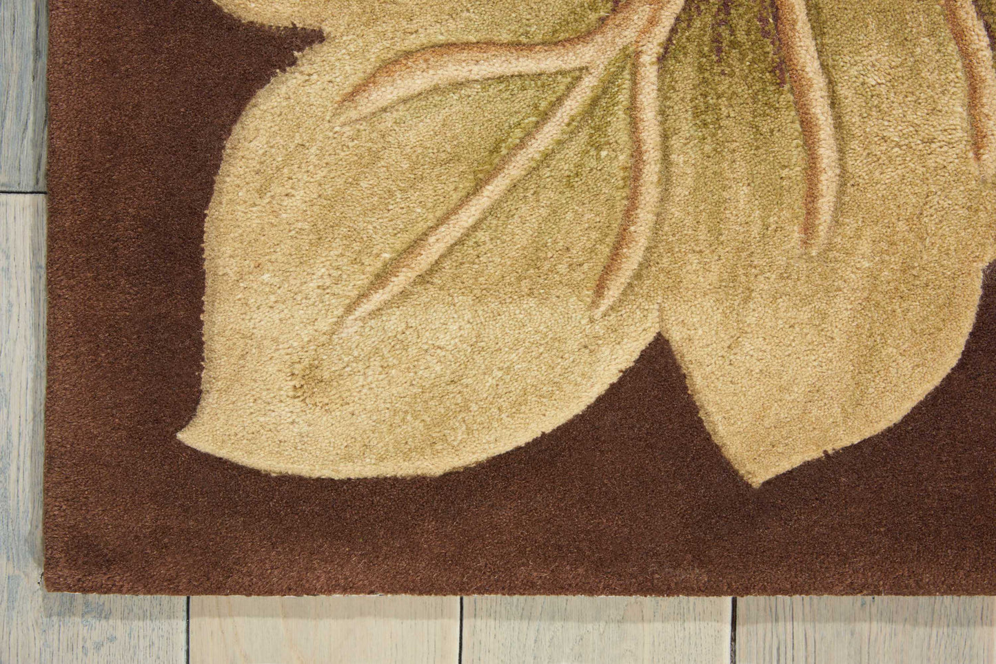 Nourison Home Tropics  Brown  Contemporary