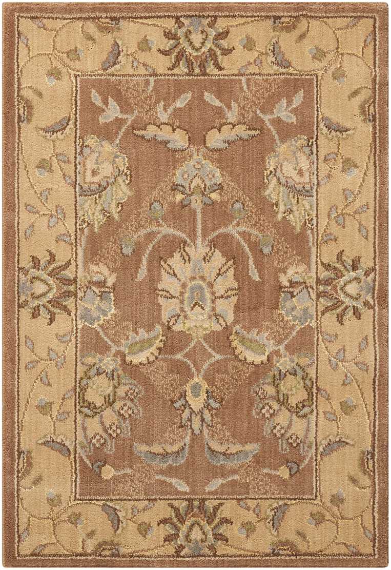 Nourison Home Persian Empire PE22 Mocha Traditional Loomed Rug