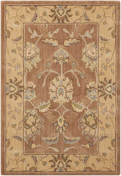 Nourison Home Persian Empire PE22 Mocha Traditional Loomed Rug