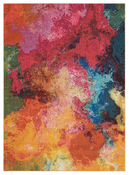 Nourison Home Celestial CES04 Palette Contemporary Power-loomed Rugs