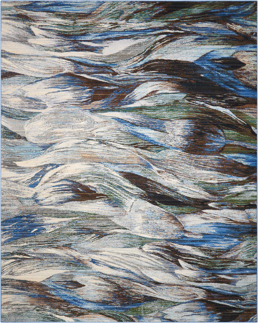 Nourison Home Chroma  Aegean  Contemporary