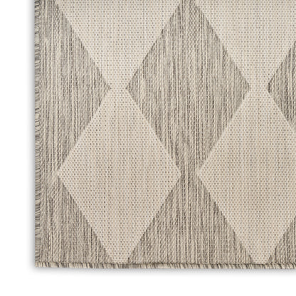 Nourison Home Positano  Light Grey  Contemporary