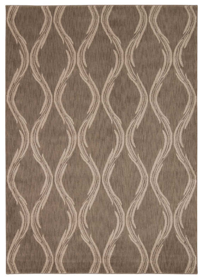 Nourison Home Tranquility  Taupe  Transitional