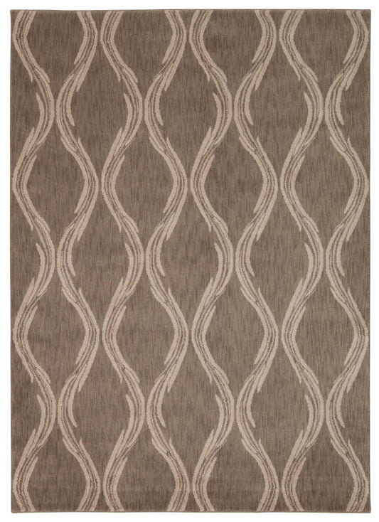 Nourison Home Tranquility  Taupe  Transitional