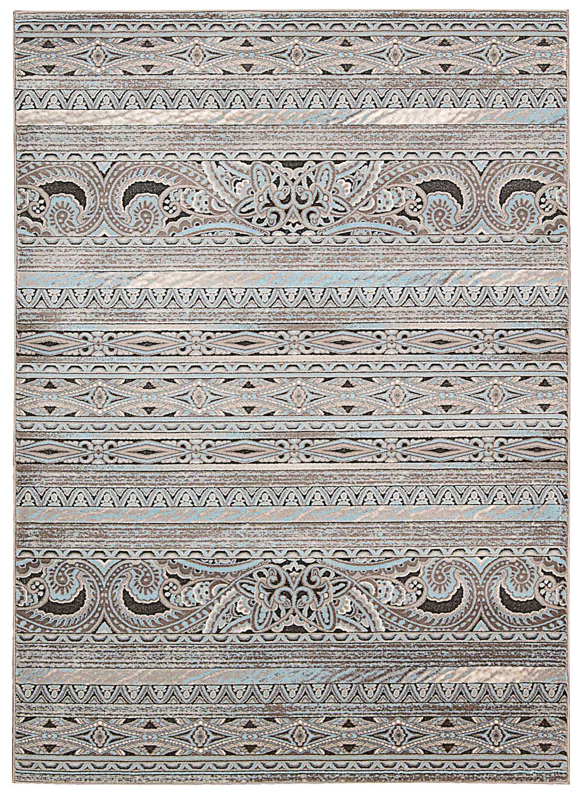 Nourison Home Karma KRM03 Stone Transitional Power-loomed Rug
