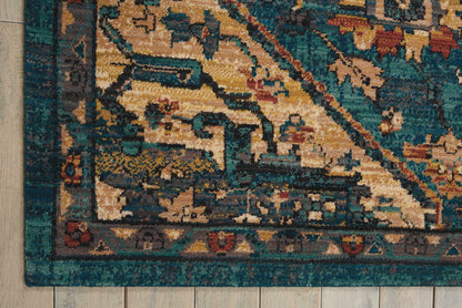 Nourison Home Nourison 2020  Teal  Traditional