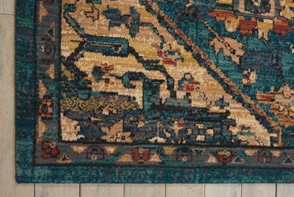 Nourison Home Nourison 2020  Teal  Traditional