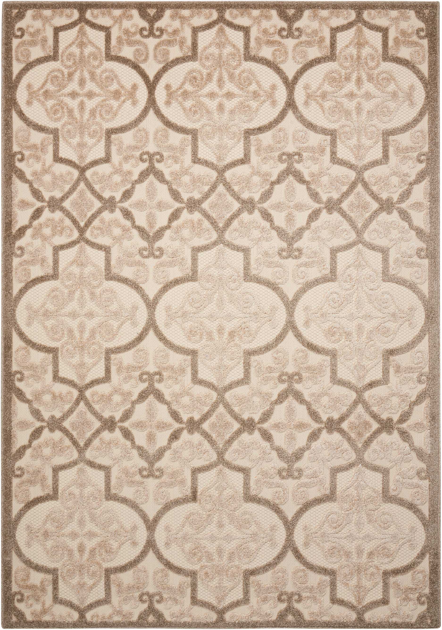 Nourison Home Aloha  Cream  Transitional
