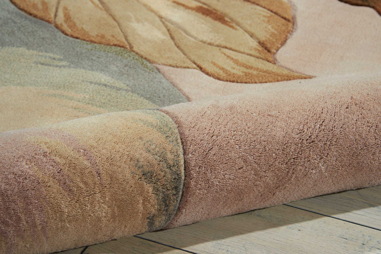 Nourison Home Tropics  Beige  Contemporary