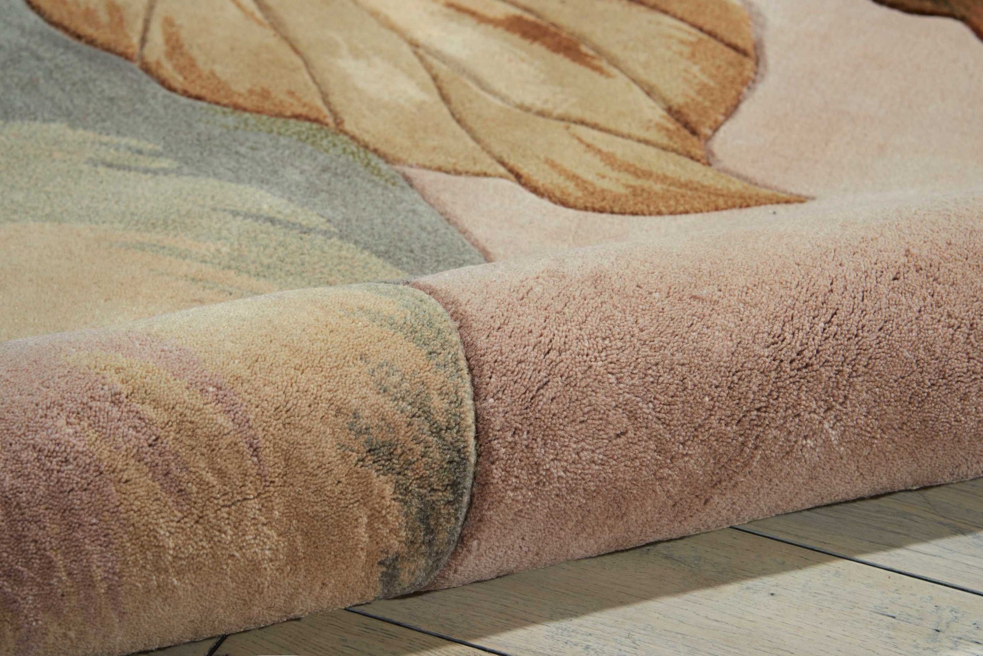 Nourison Home Tropics  Beige  Contemporary