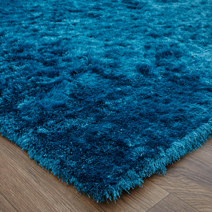 Feizy Indochine 4550F Peacock Modern/Luxury & Glam/Casual Hand Tufted Rug