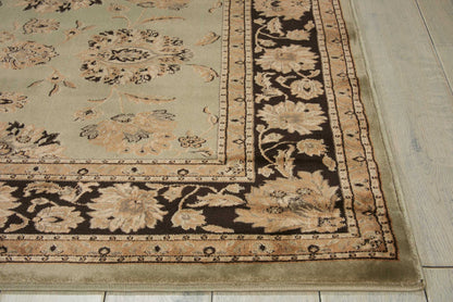 Nourison Home Ararat  Green  Traditional