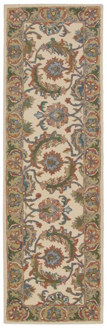 Nourison Home India House  Ivory Gold  Traditional
