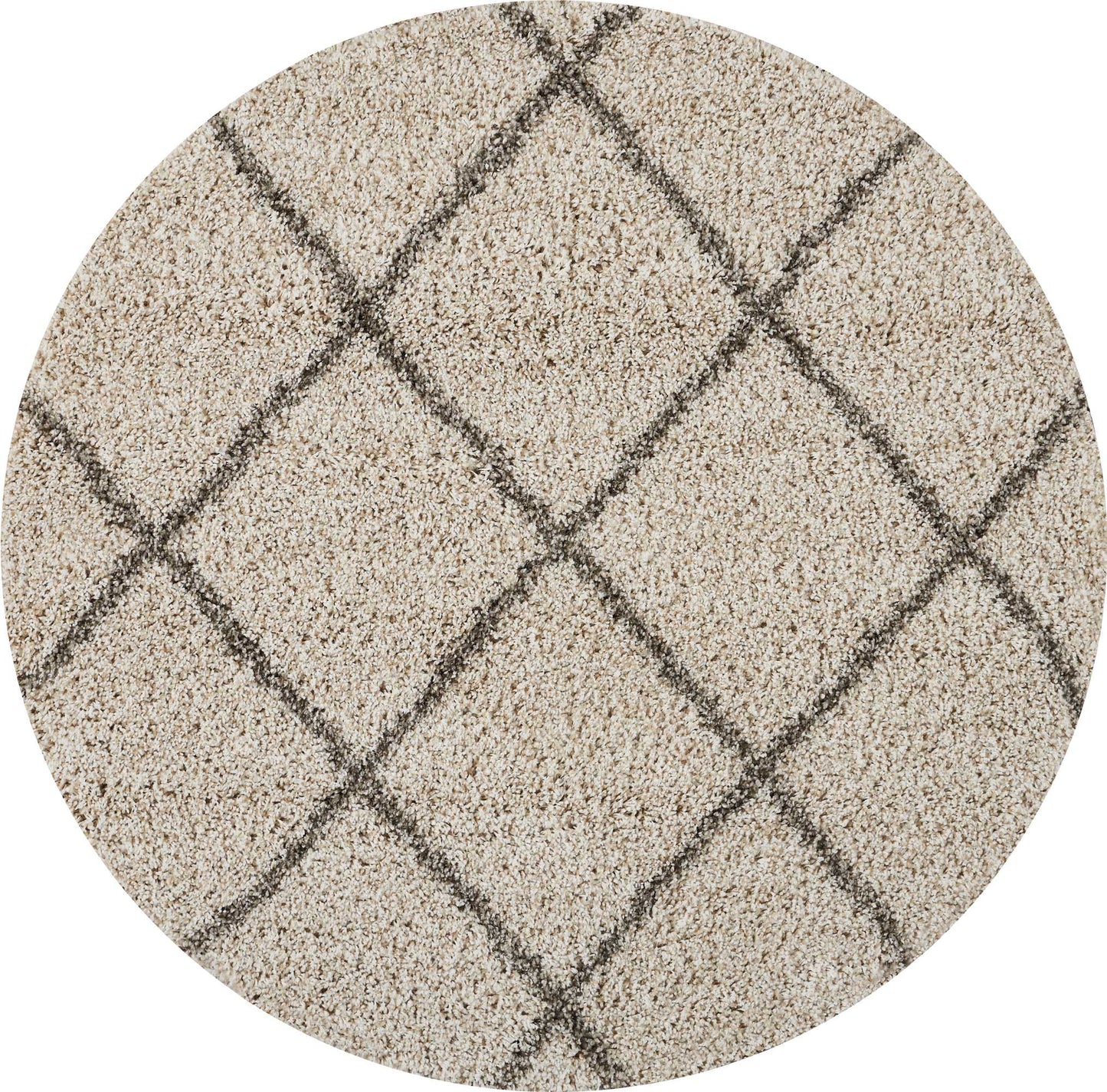 Nourison Home Brisbane BRI03 Cream Contemporary Power-loomed Rug