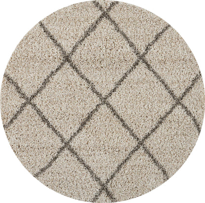 Nourison Home Brisbane BRI03 Cream Contemporary Power-loomed Rug