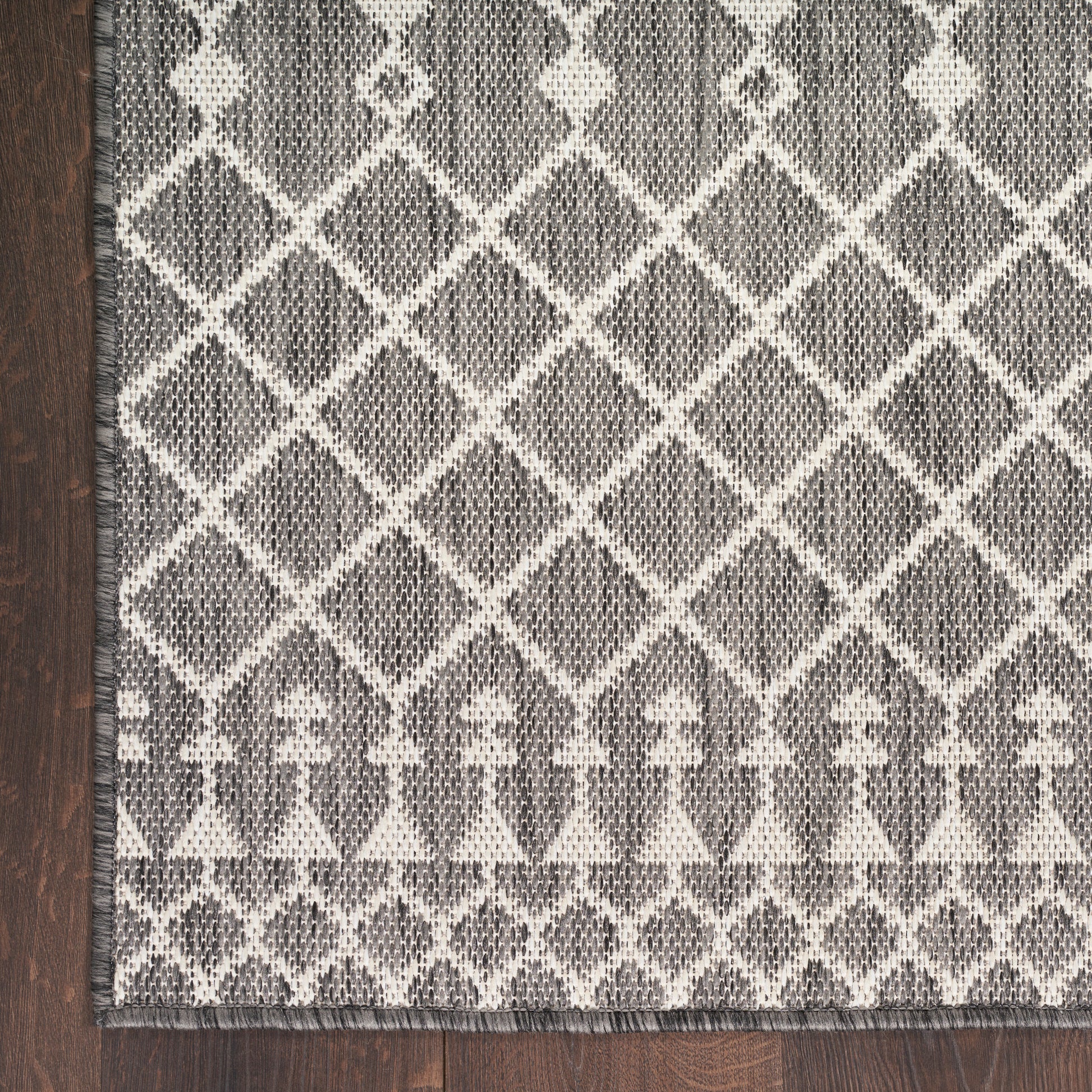 Nourison Home Positano  Charcoal  Contemporary