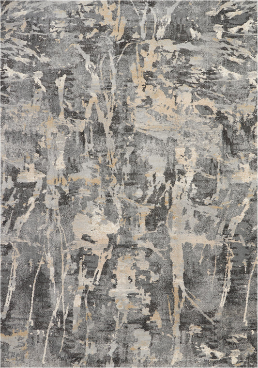 Nourison Home Fusion  Grey  Contemporary