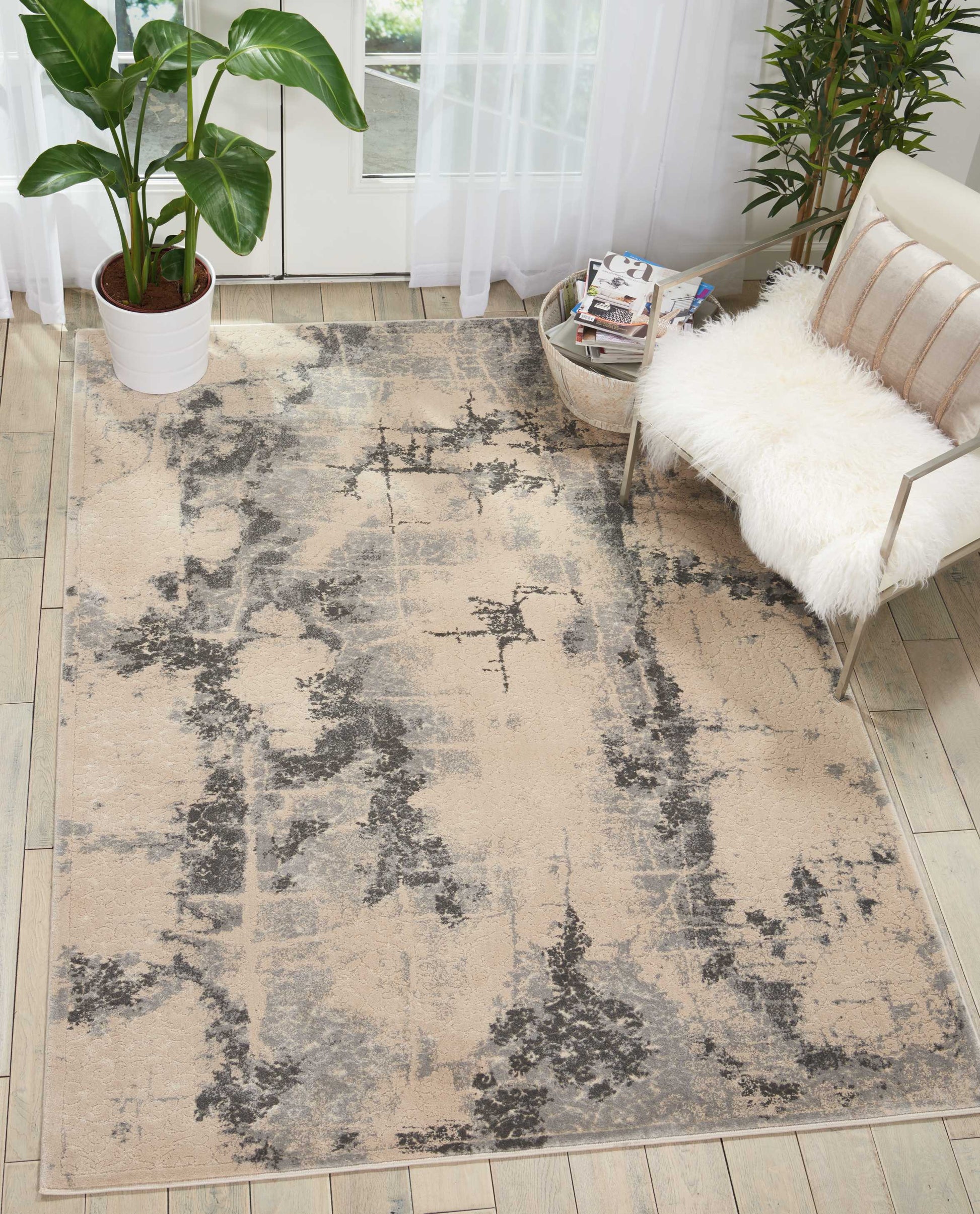 Nourison Home Heritage  Beige  Contemporary