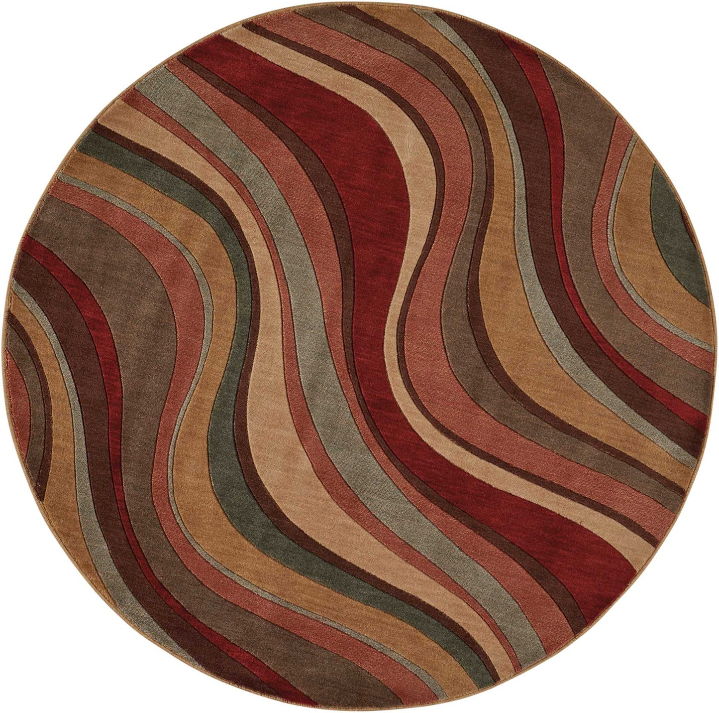 Nourison Home Somerset ST81 Multicolor Contemporary Power-loomed Rug