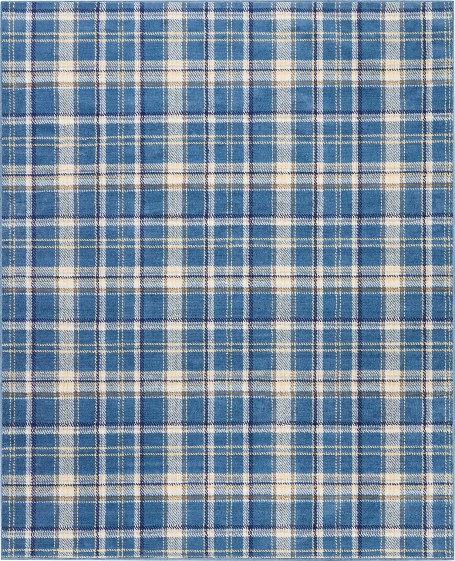 Nourison Home Grafix  Blue  Contemporary