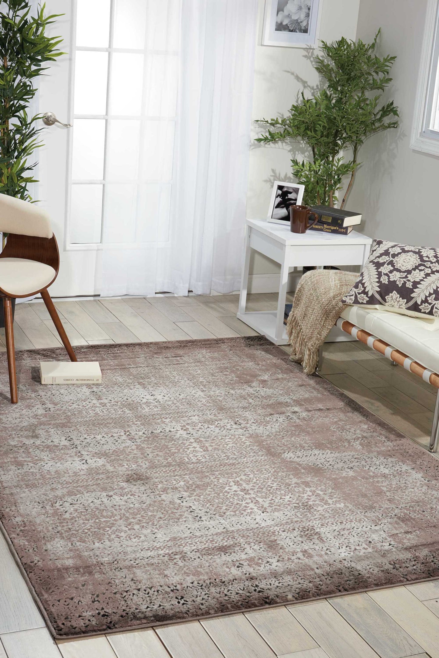 Nourison Home Karma  Ash  Traditional