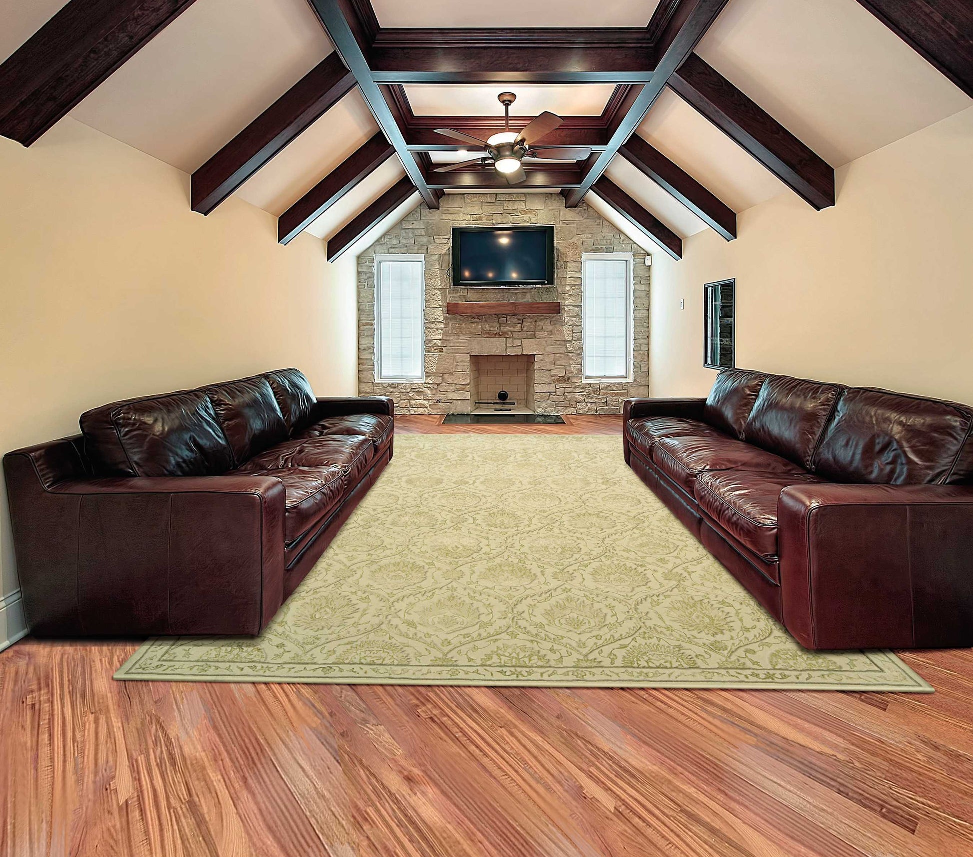 Nourison Home Regal  Gravel  Traditional