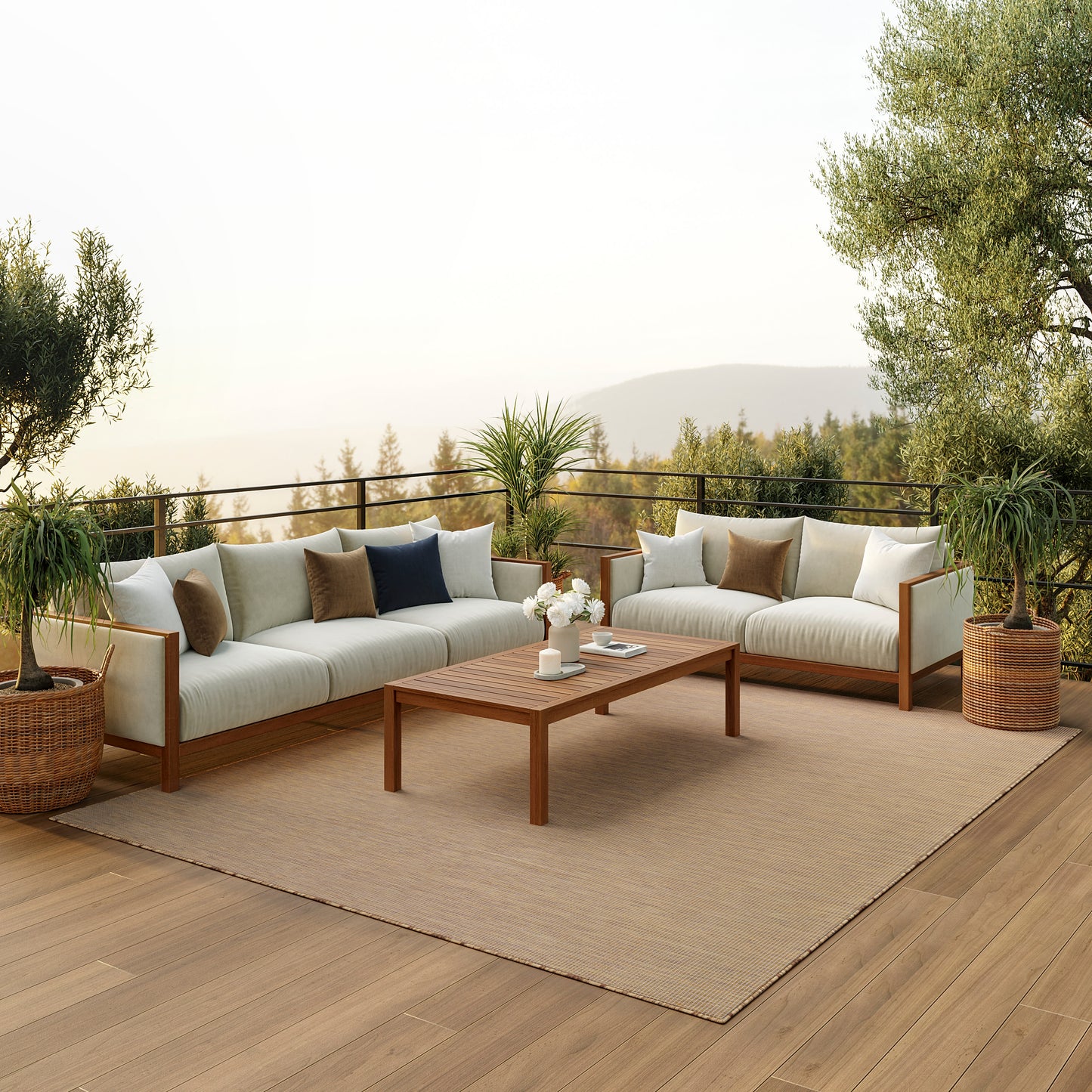 Nourison Home Positano  Jute  Contemporary