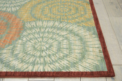 Nourison Home Aristo  Multicolor  Contemporary