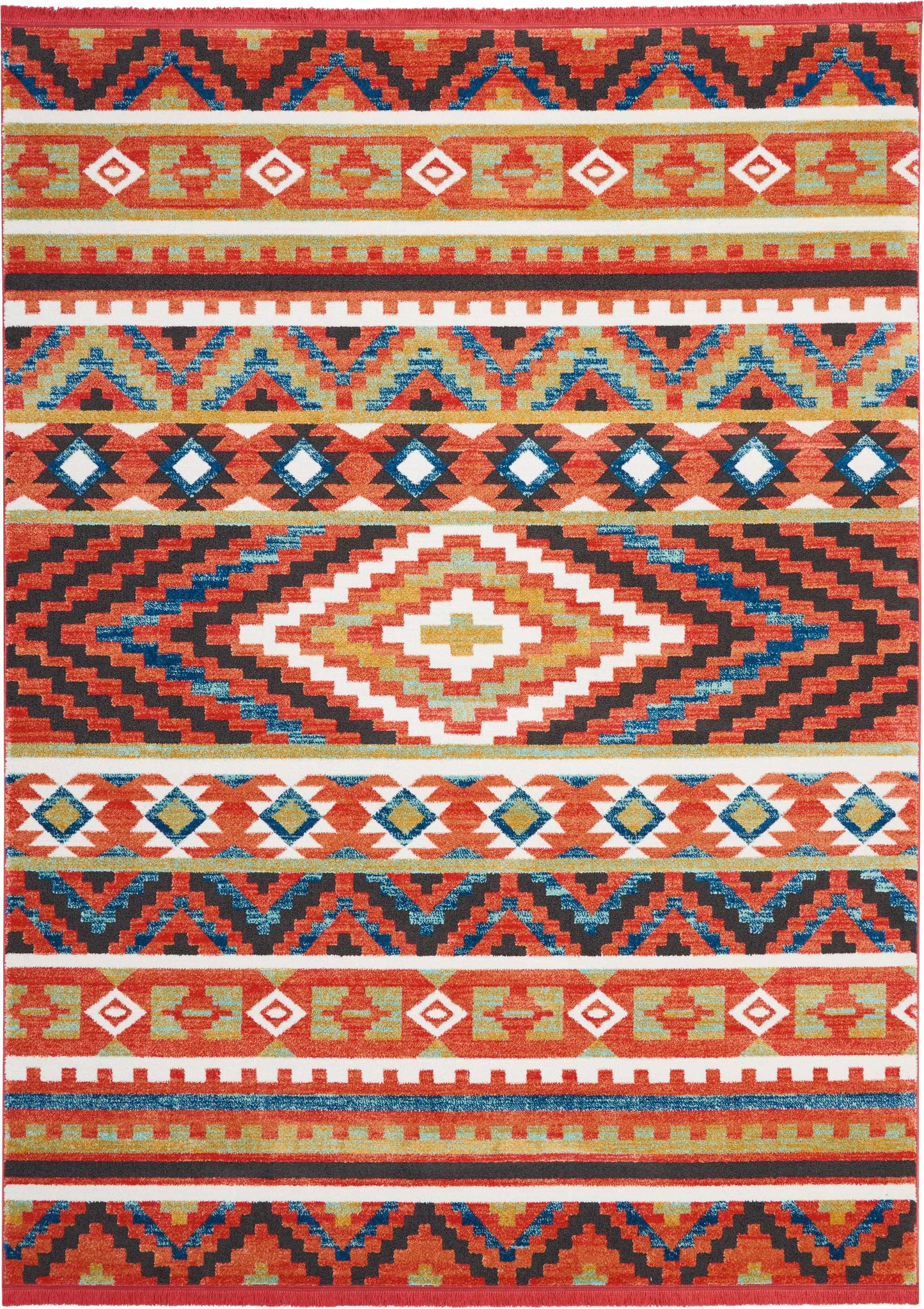 Nourison Home South Western  Orange  Transitional