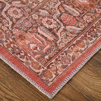 Feizy Rawlins  Terracotta Multi Transitional/Bohemian & Eclectic/Vintage