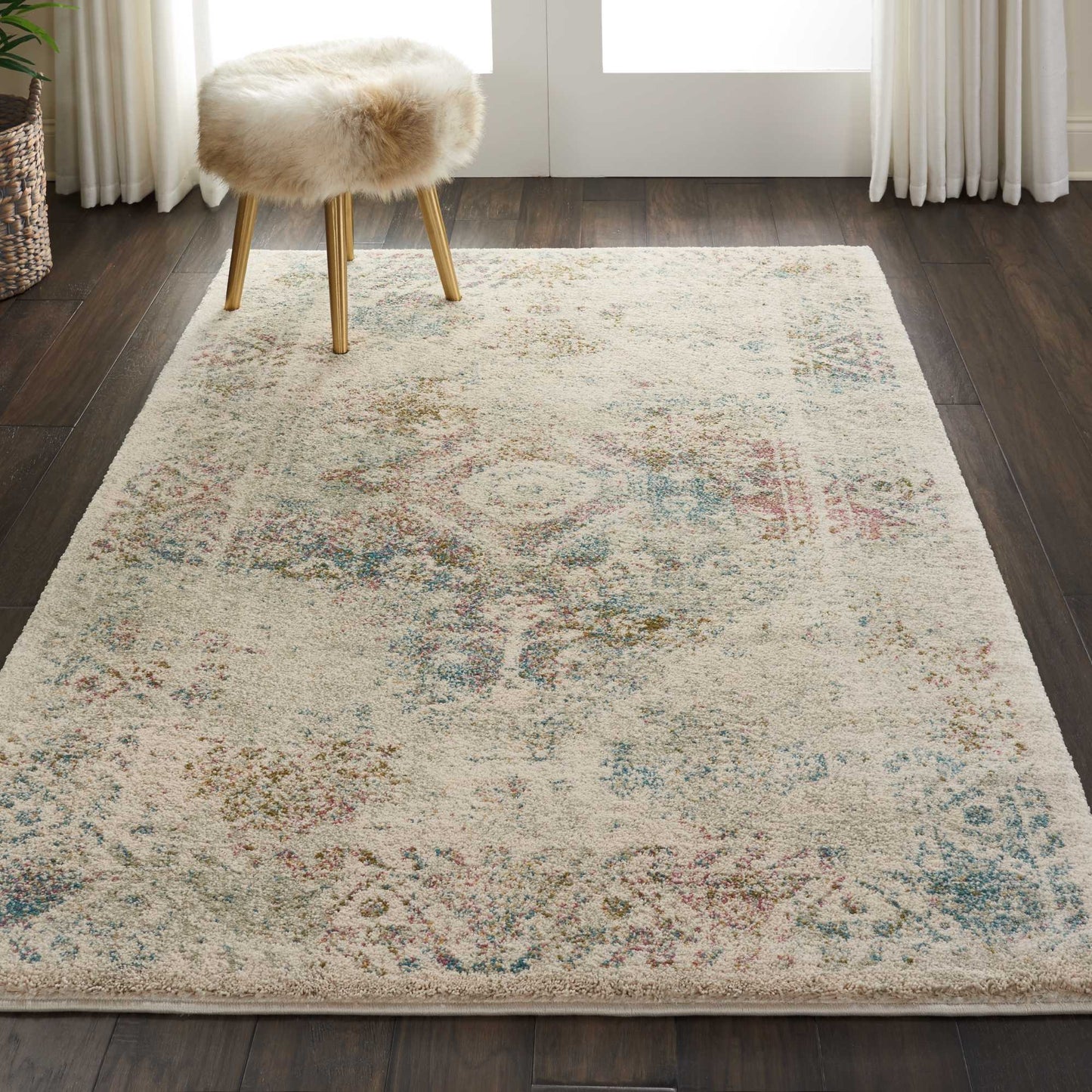 Nourison Home Fusion  Cream  Traditional