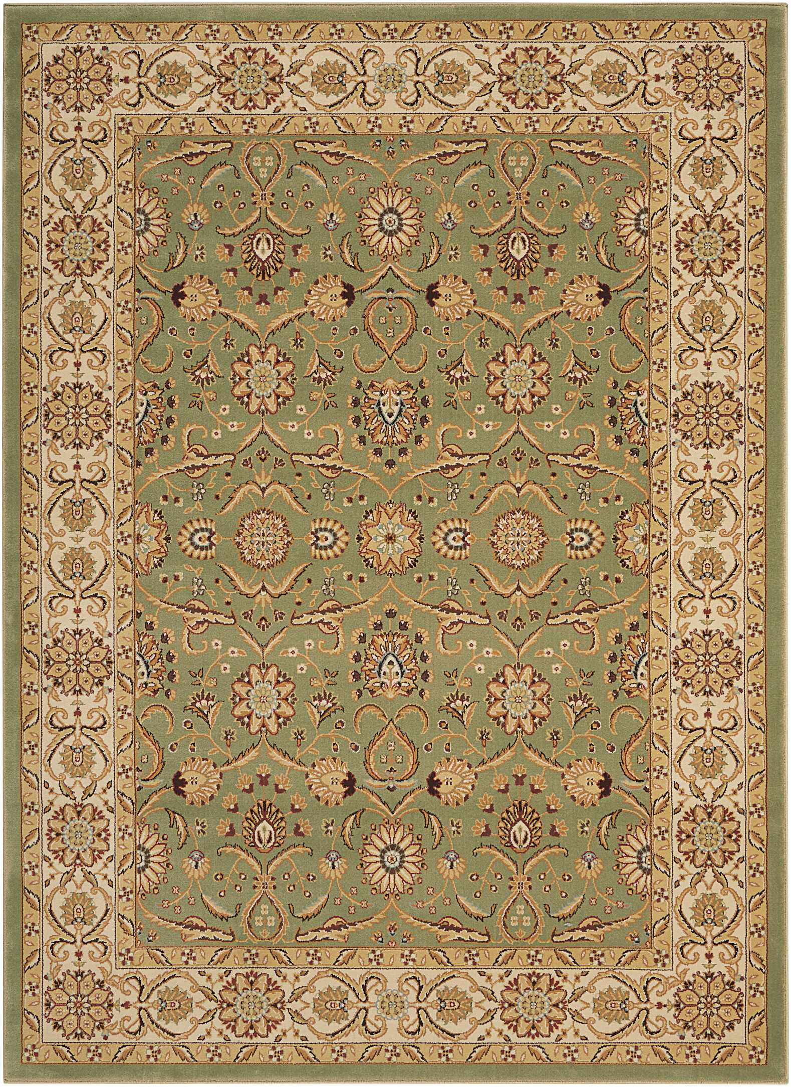 Nourison Home Persian Crown  Green  Traditional
