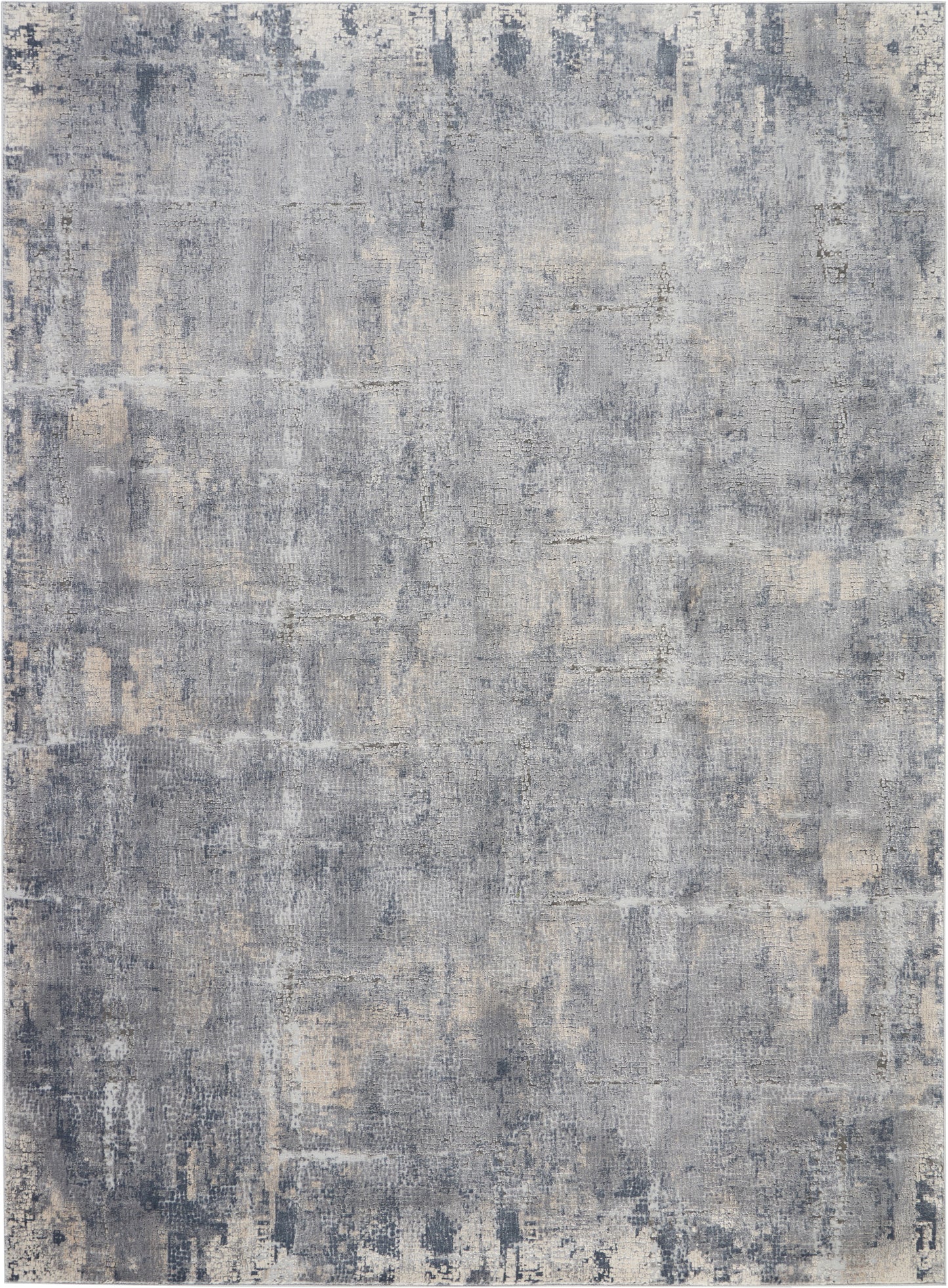 Nourison Home Rustic Textures  Grey Beige  Contemporary