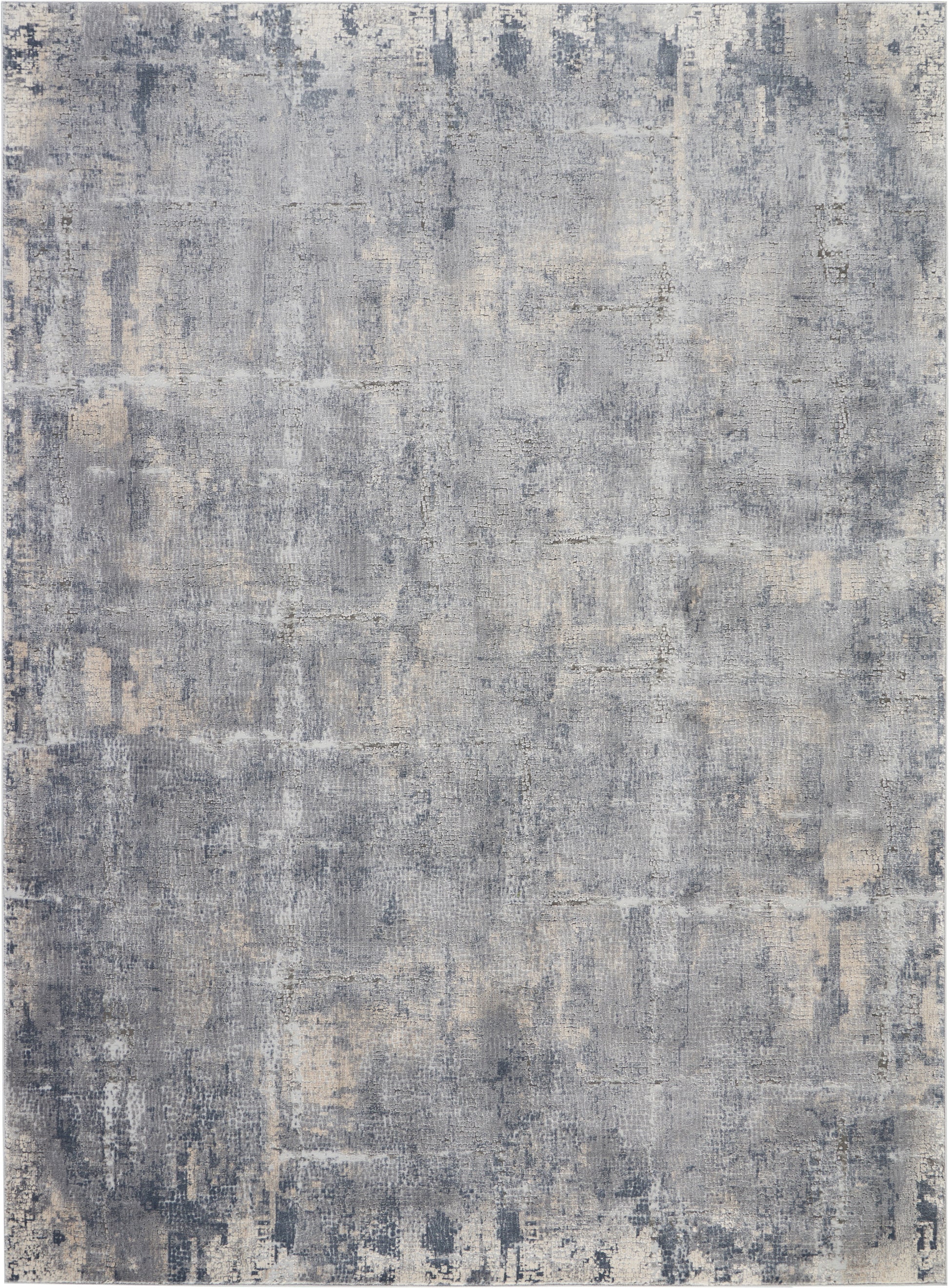 Nourison Home Rustic Textures  Grey Beige  Contemporary