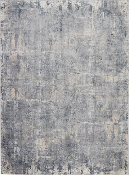 Nourison Home Rustic Textures  Grey Beige  Contemporary