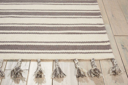 Nourison Home Rio Vista  Ivory Grey  Contemporary