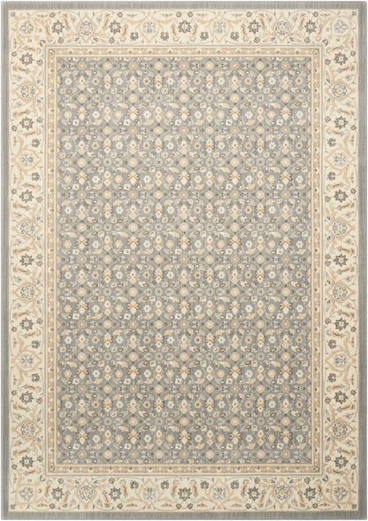 Nourison Home Persian Empire PE26 Silver Traditional Loomed Rug