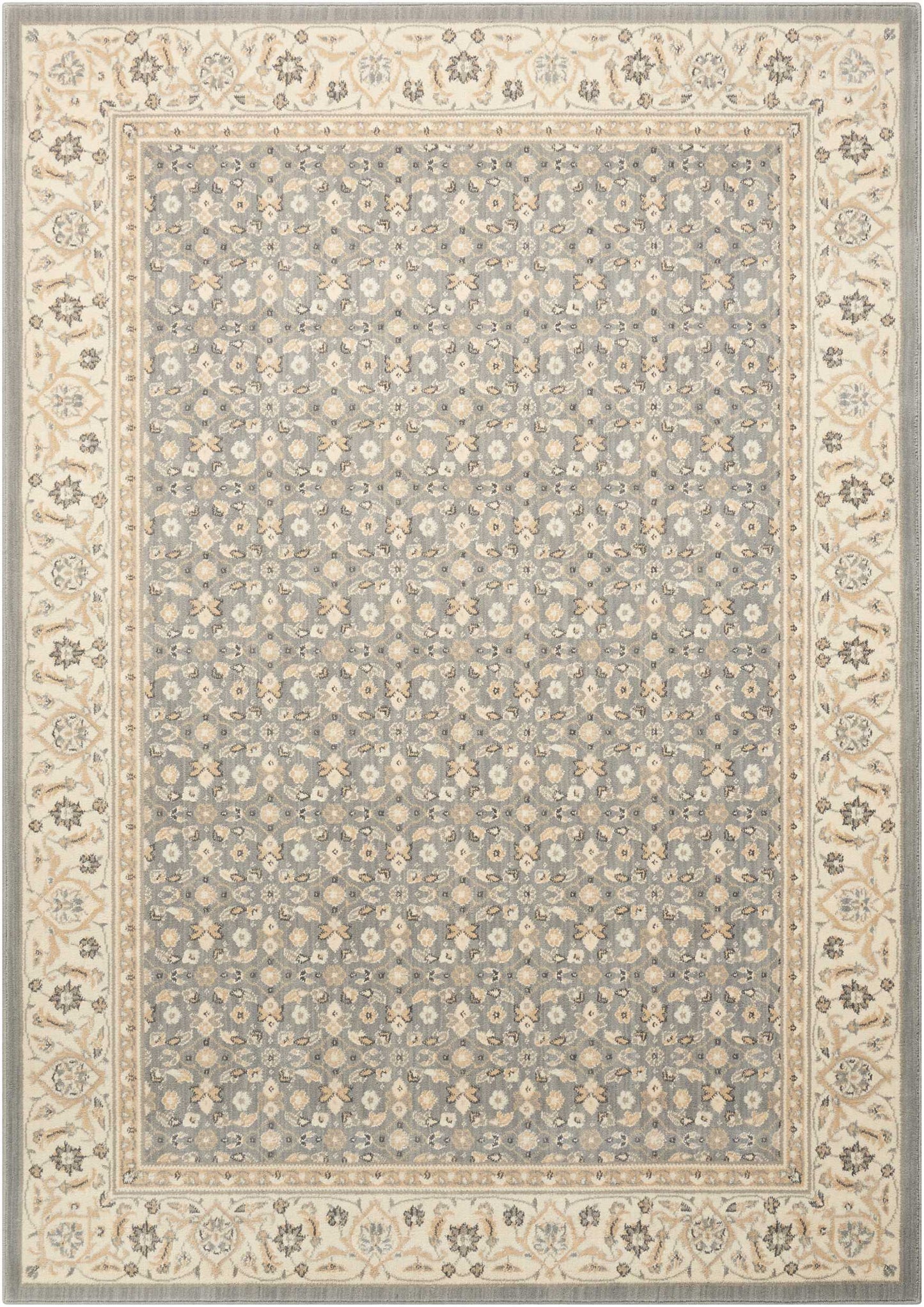 Nourison Home Persian Empire PE26 Silver Traditional Loomed Rug