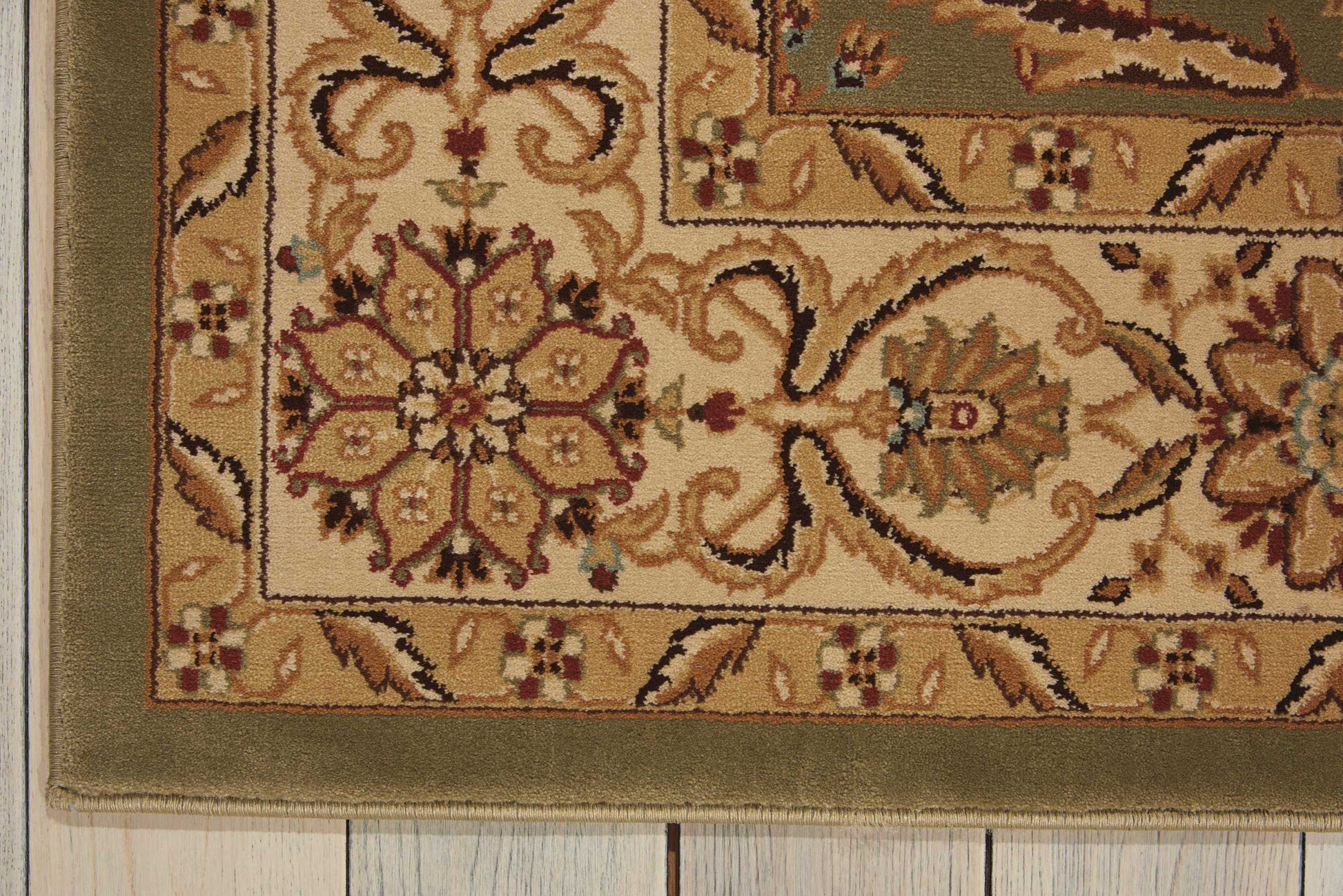 Nourison Home Persian Crown  Green  Traditional