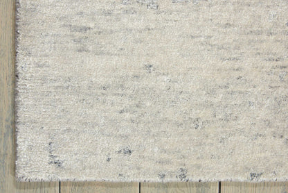 Nourison Home Silk Shadows  Ivory Silver  Transitional