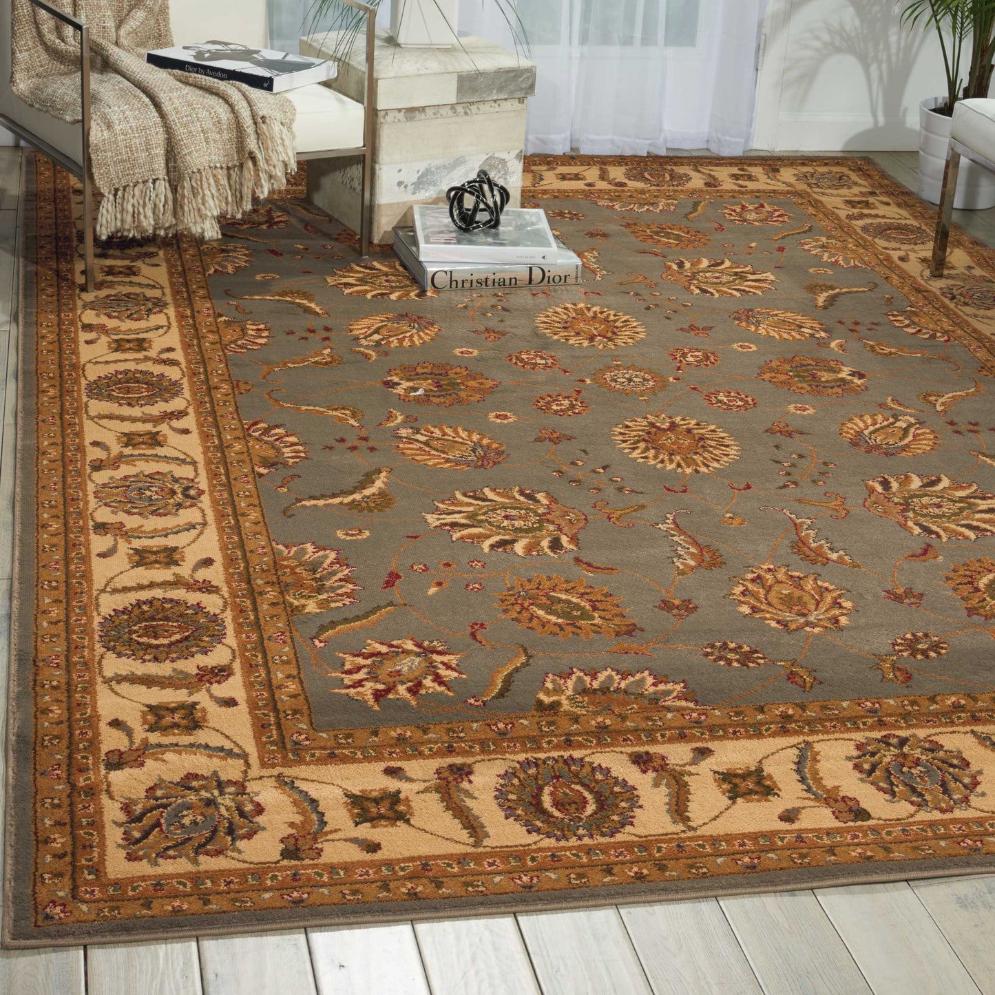 Nourison Home Paramount  Blue  Traditional