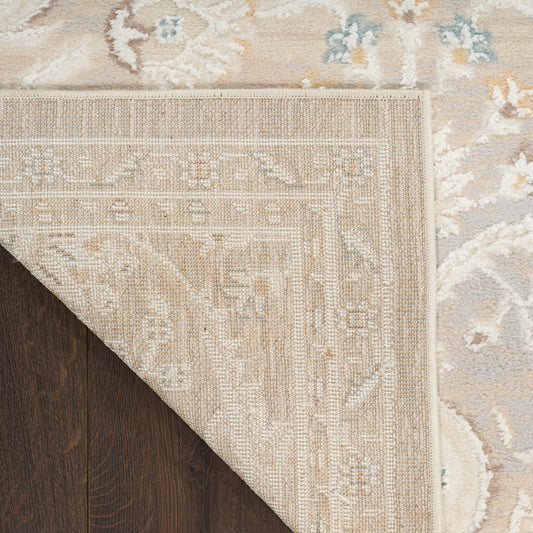 Nourison Home Isla  Light Grey  Traditional